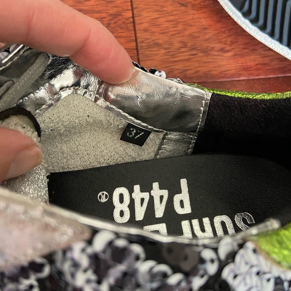 P448 Sequin Sneakers size 37 - Picture 5 of 5